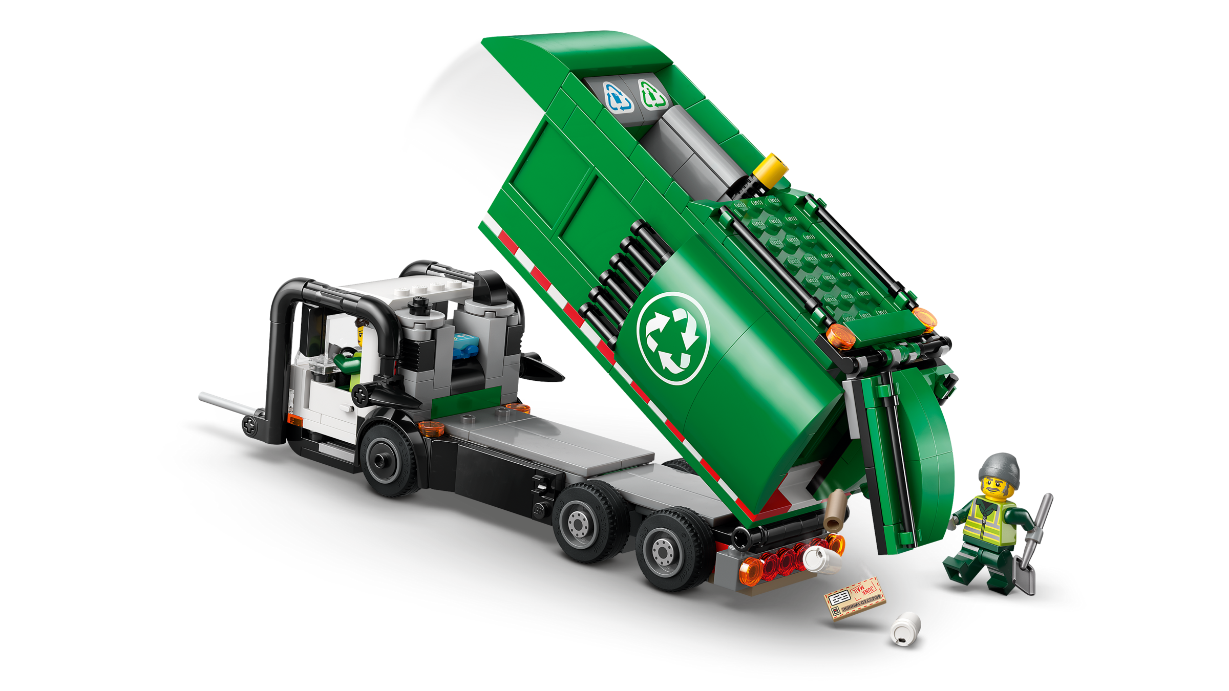 LEGO City Recycling Truck building set (British brand)