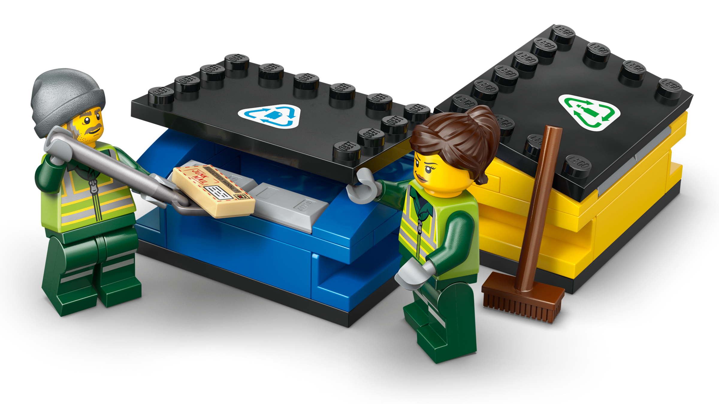 LEGO City Recycling Truck building set (British brand)