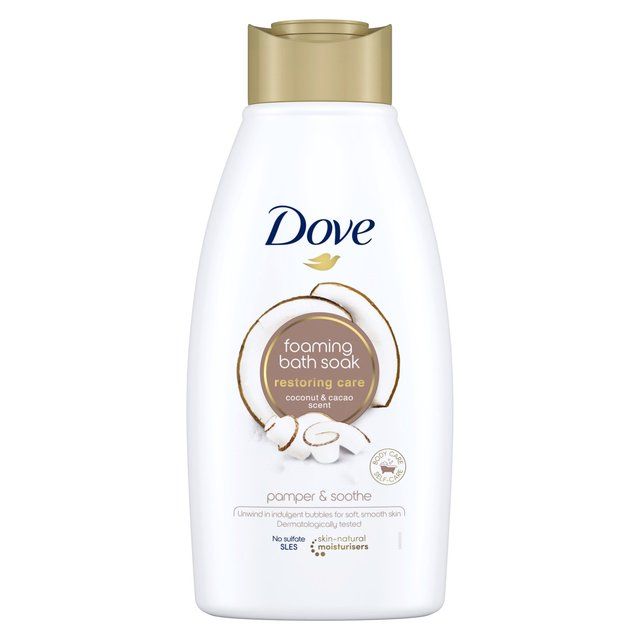 Dove Bubble Bath Soak Restoring Care Coconut & Cacao   450ml GOODS M&S   