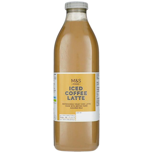 M&S Iced Coffee Latte   1L