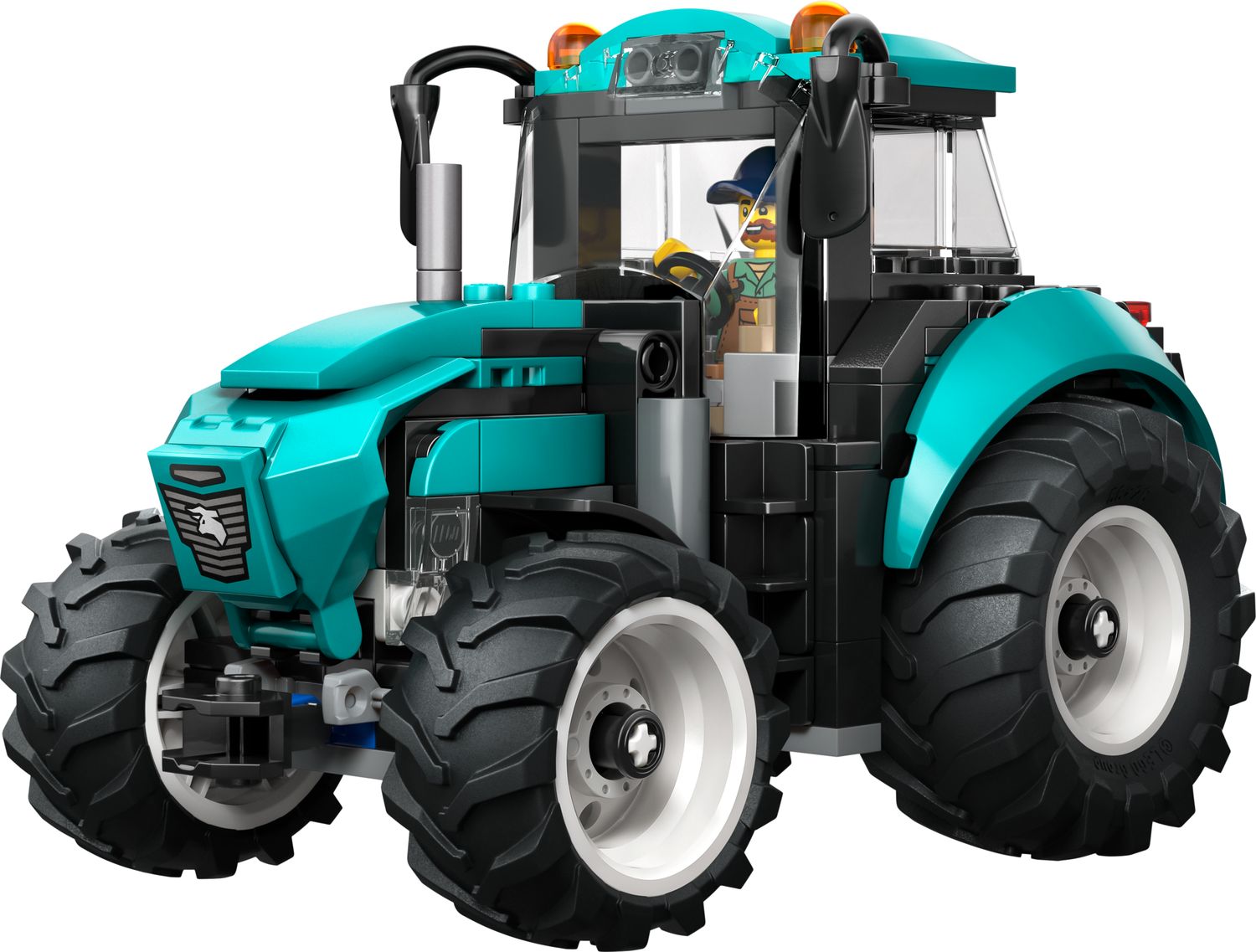 LEGO City Farm Tractor building set 204 pieces - British product