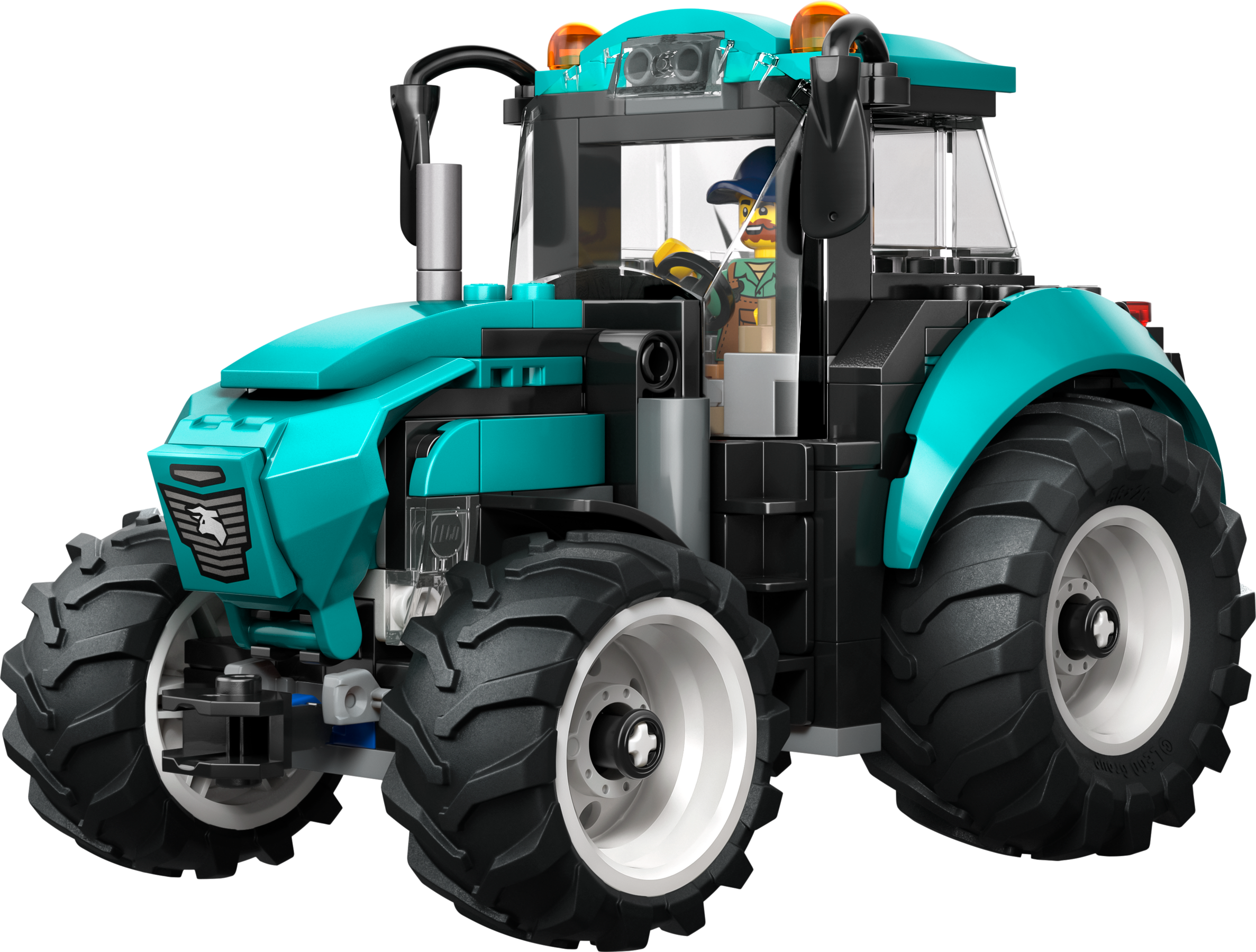 LEGO City Farm Tractor building set 204 pieces - British product