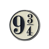 Harry Potter 9 3/4 enamel badge metal finish, imported from the UK