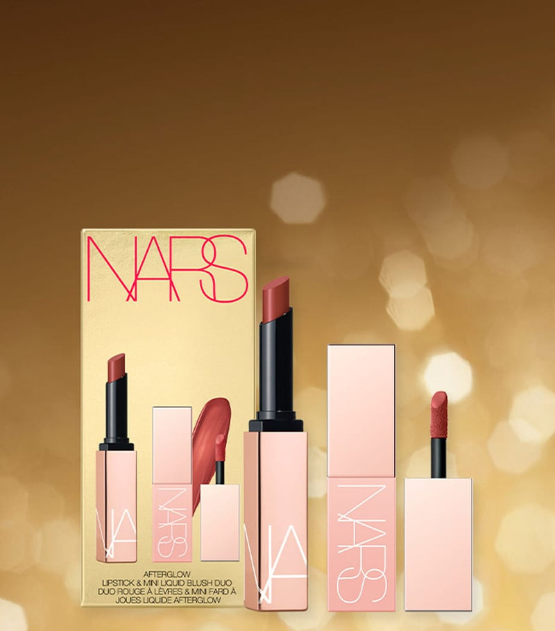NARS Afterglow Lipstick and Blush Duo - British product