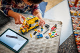 LEGO Van 60500 building kit delivery truck (British brand)