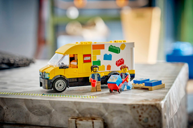 LEGO Van 60500 building kit delivery truck (British brand)