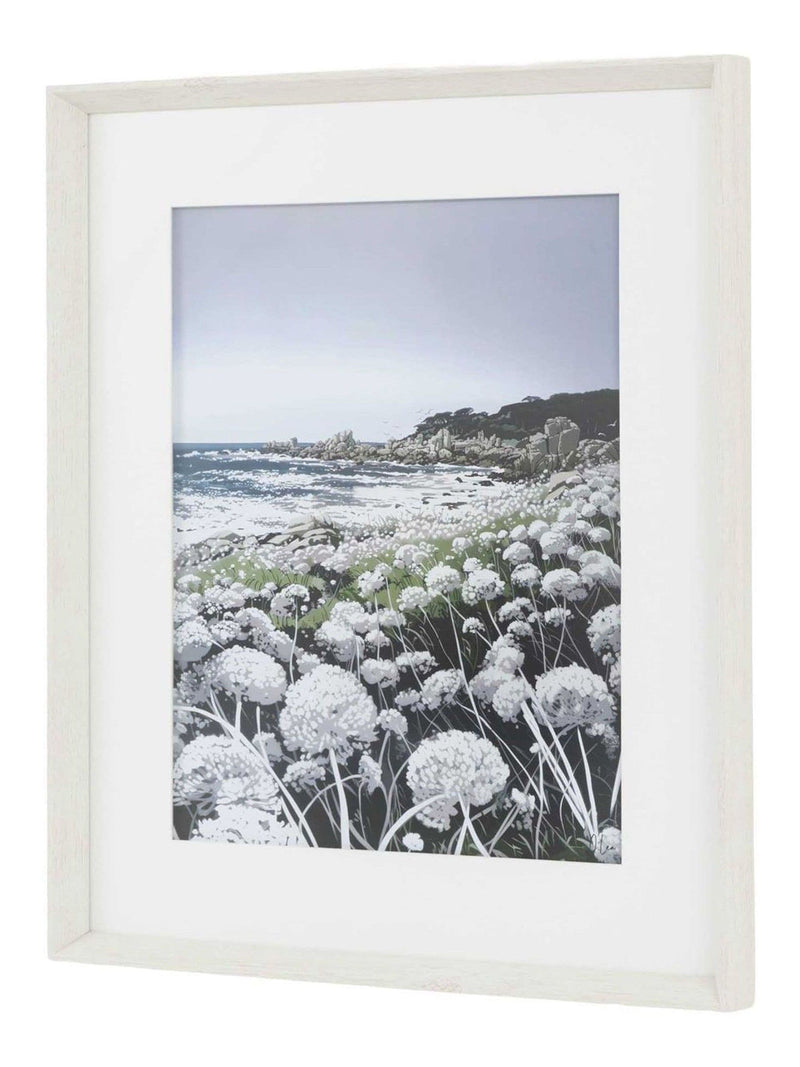Gallery Home framed art White Tides Wild Flowers 65x55cm - British product