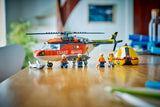 LEGO City Coast Guard Helicopter building set, imported from the UK