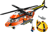 LEGO City Coast Guard Helicopter building set, imported from the UK