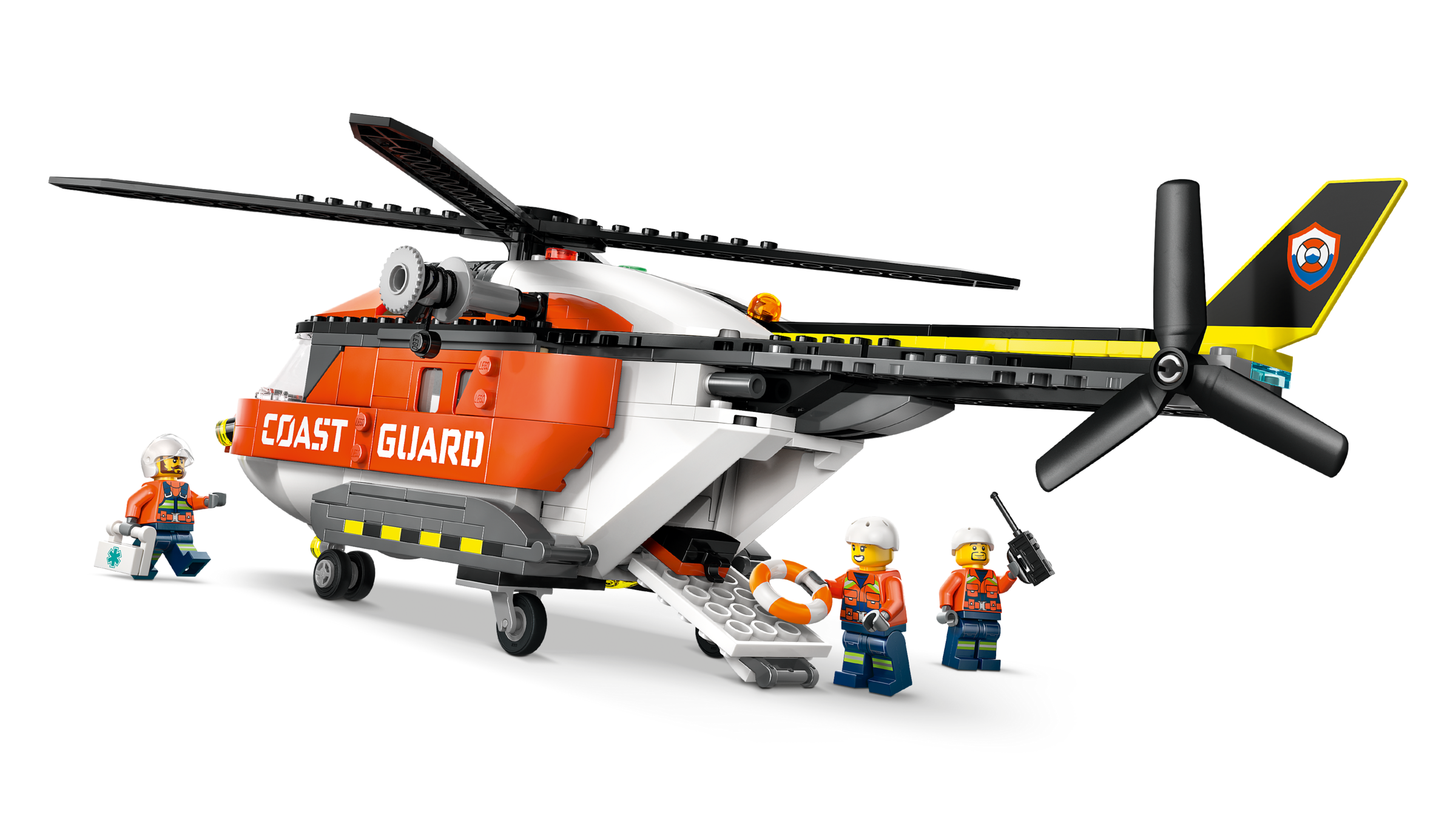 LEGO City Coast Guard Helicopter building set, imported from the UK
