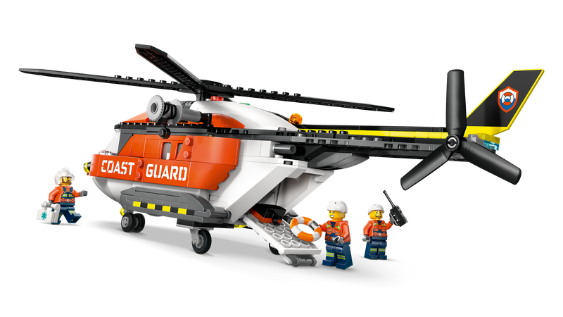 LEGO City Coast Guard Helicopter building set, imported from the UK