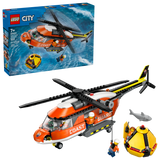LEGO City Coast Guard Helicopter building set, imported from the UK