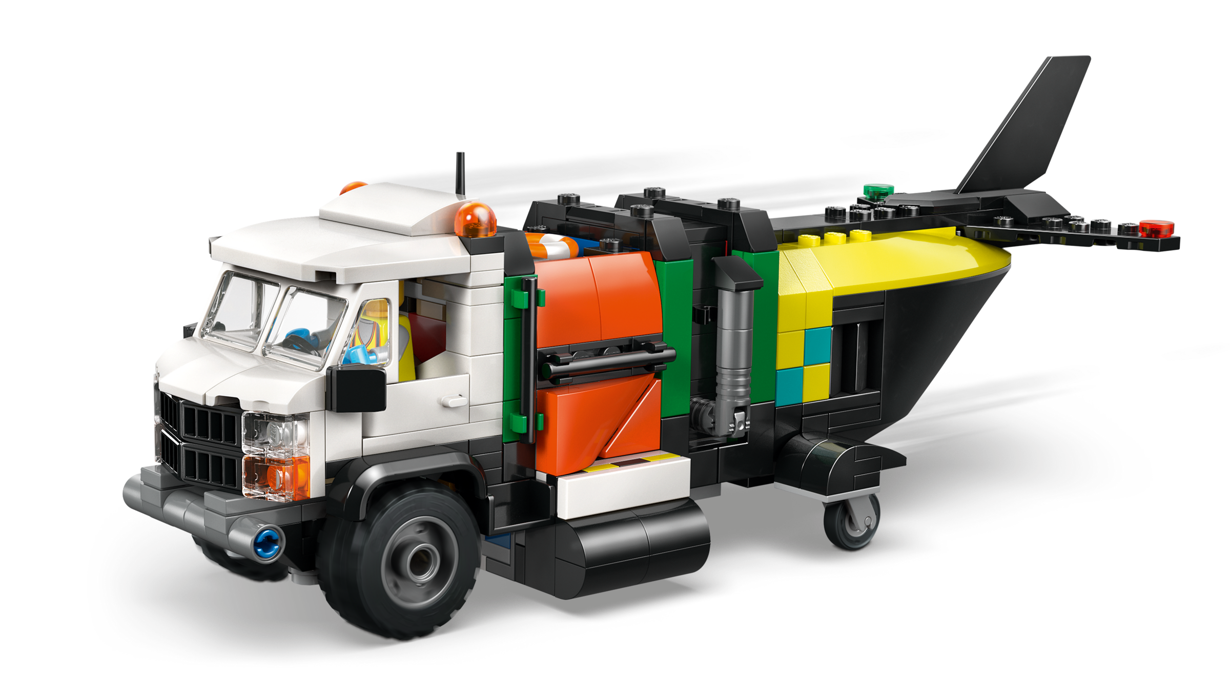 LEGO City Airplane Truck Hovercraft building set (British brand)