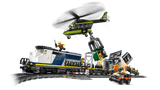 LEGO Police Train Heist set with helicopter and minifigures (British brand)