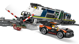LEGO Police Train Heist set with helicopter and minifigures (British brand)
