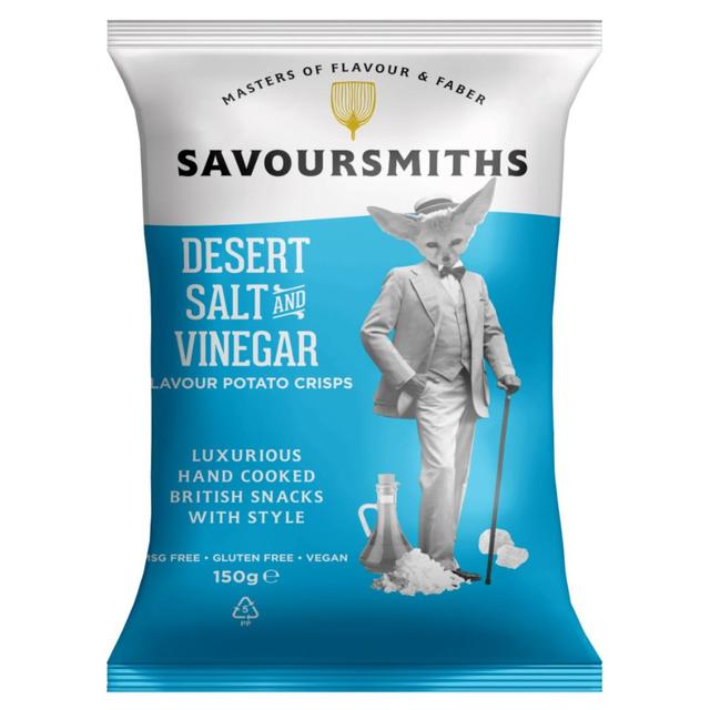 Savoursmiths Desert Salt & Vinegar Luxury Crisps   150g