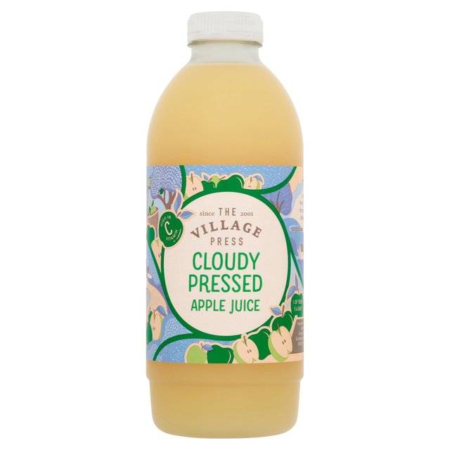 The Village Press Cloudy Apple Juice   1L