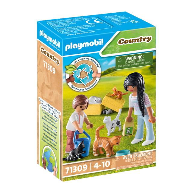 Playmobil 71309 Country Cat Family