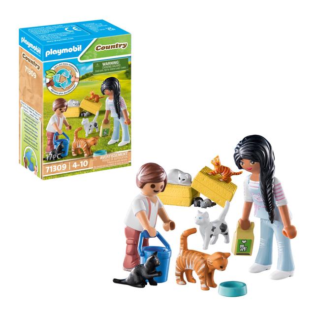 Playmobil 71309 Country Cat Family GOODS M&S   