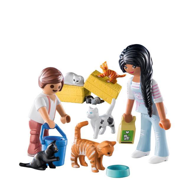 Playmobil 71309 Country Cat Family GOODS M&S   