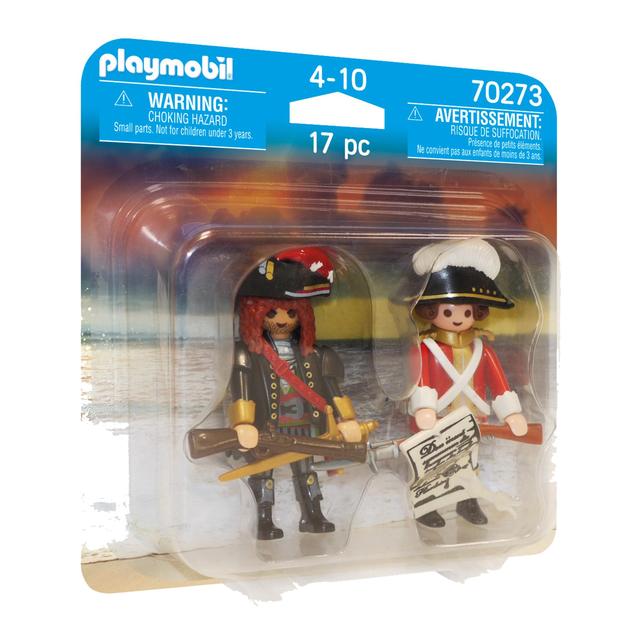 Playmobil 70273 Pirate and Redcoat Duo Pack