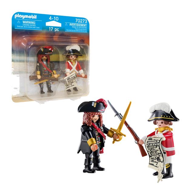 Playmobil 70273 Pirate and Redcoat Duo Pack