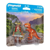 Playmobil 71206 DuoPack Villain with T-Rex GOODS M&S   