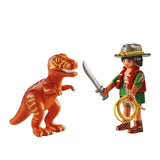 Playmobil 71206 DuoPack Villain with T-Rex GOODS M&S   