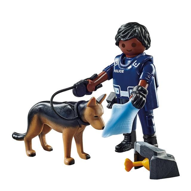 Playmobil 71162 Special Plus Policeman with Dog GOODS M&S   