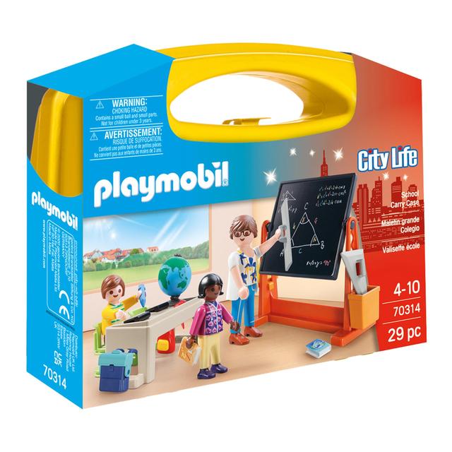 Playmobil 70314 City Life School Large Carry Case GOODS M&S   