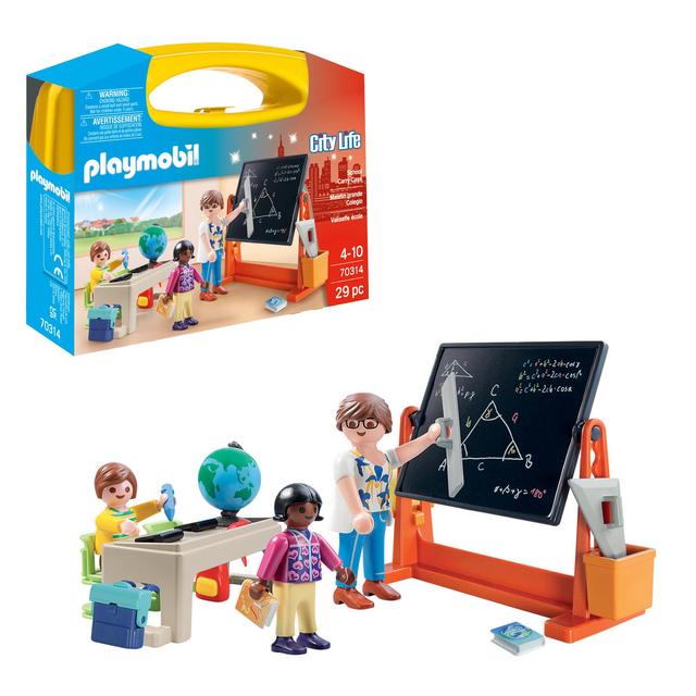 Playmobil 70314 City Life School Large Carry Case GOODS M&S   