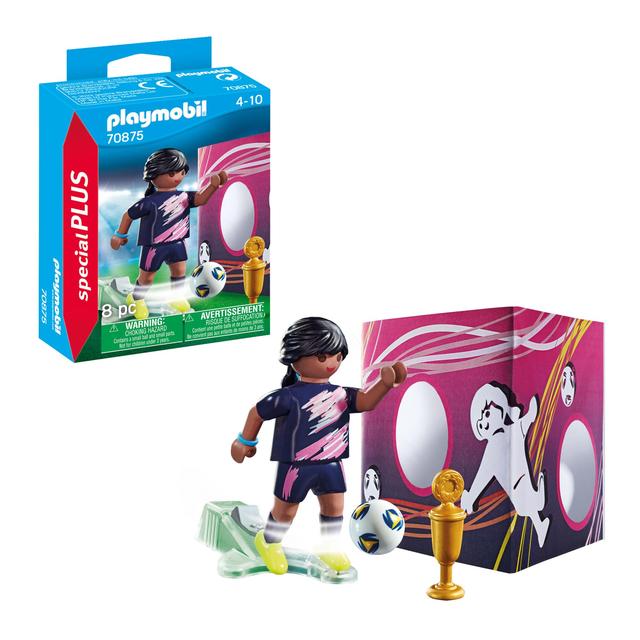 Playmobil 70875 Special Plus Soccer Player with Goal