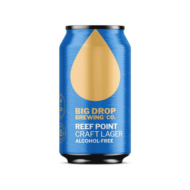 Big Drop Reef Point Alcohol Free Craft Lager   330ml GOODS M&S   