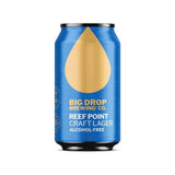 Big Drop Reef Point Alcohol Free Craft Lager   330ml GOODS M&S   