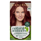 Clairol Natural Instincts Semi-Permanent Hair Dye - 6RR Light Red GOODS M&S   