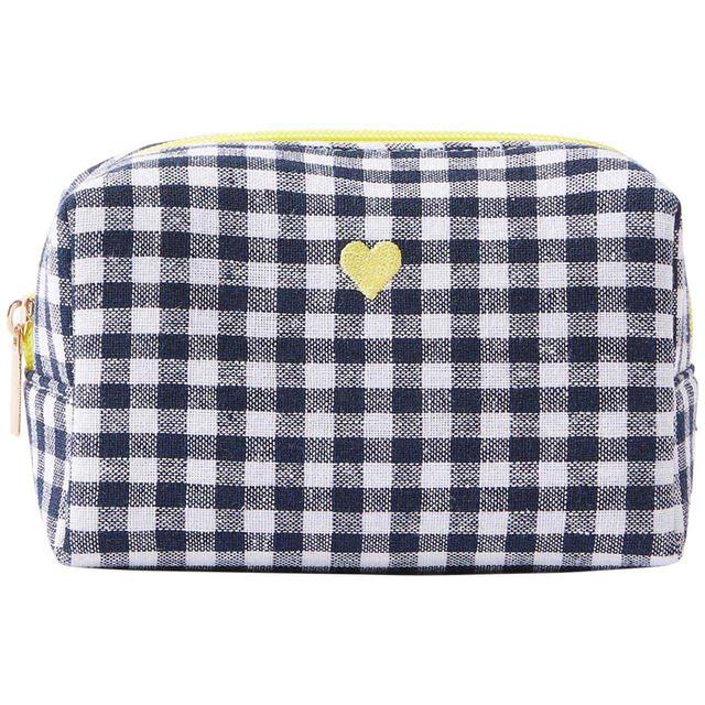 M&S Heart Motif Gingham Bag 1SIZE Multi GOODS M&S   