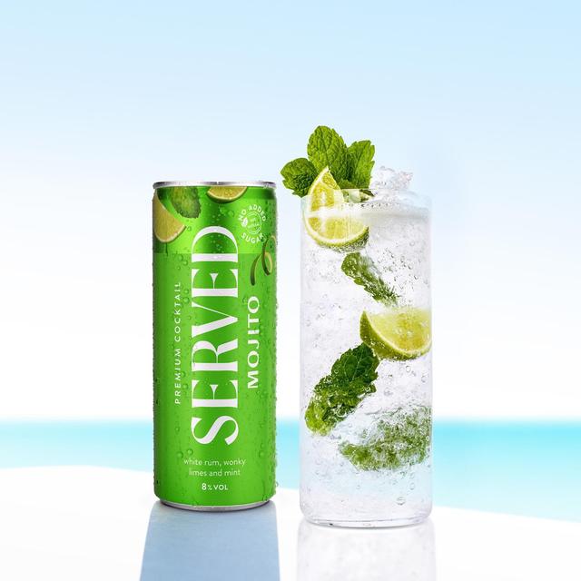 Served Mojito 8%   250ml