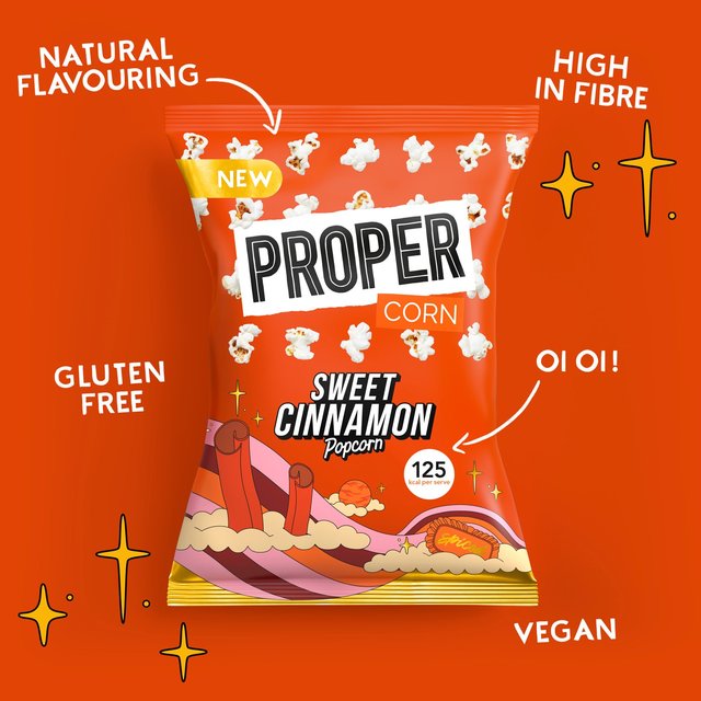 Propercorn Sweet Cinnamon Popcorn   90g