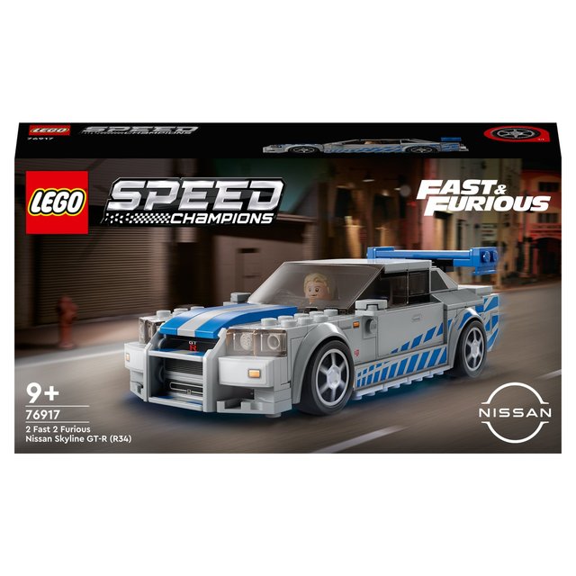 LEGO Speed Champions 2 Fast 2 Furious Nissan Skyline GT-R 76917 9+ GOODS M&S   