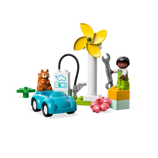 LEGO DUPLO Wind Turbine and Electric Car 10985 2+ GOODS M&S   