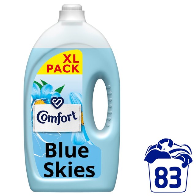 Comfort Fabric Conditioner Blue Skies 83 Washes   2490ml GOODS M&S   