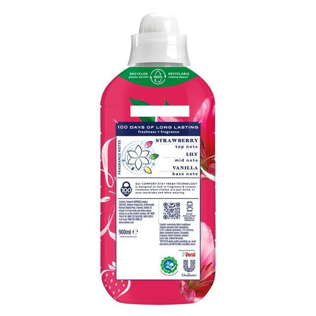 Comfort Creations Fabric Conditioner Strawberry and Lily 30 Washes   900ml GOODS M&S   