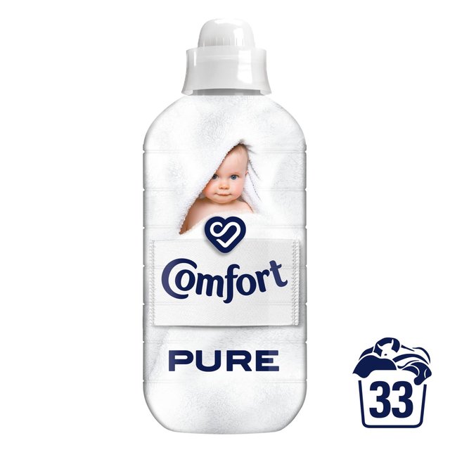 Comfort Sensitive Skin Fabric Conditioner Pure 33 Washes   990ml