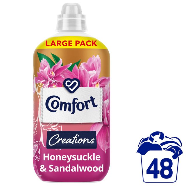 Comfort Creations Fabric Conditioner Honeysuckle & Sandalwood 48 Washes   1400ml GOODS M&S   