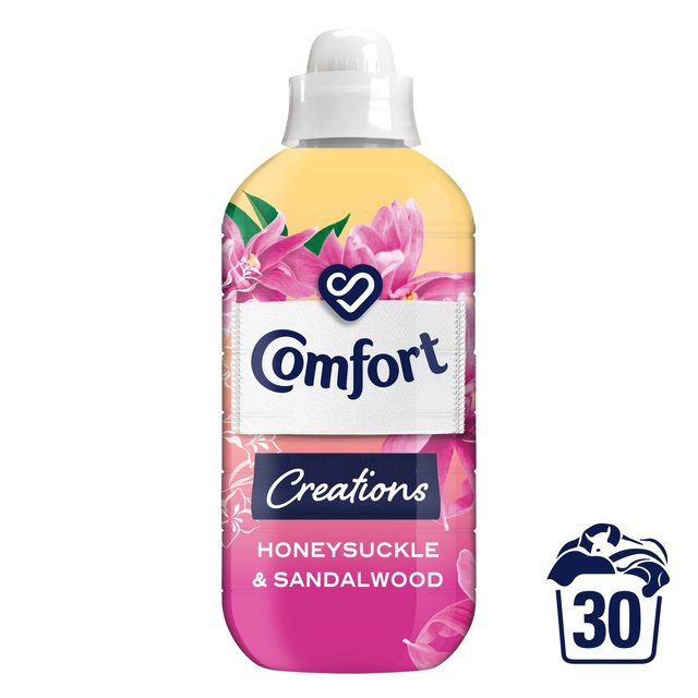 Comfort Creations Fabric Conditioner Honeysuckle & Sandalwood 30 Washes   900ml