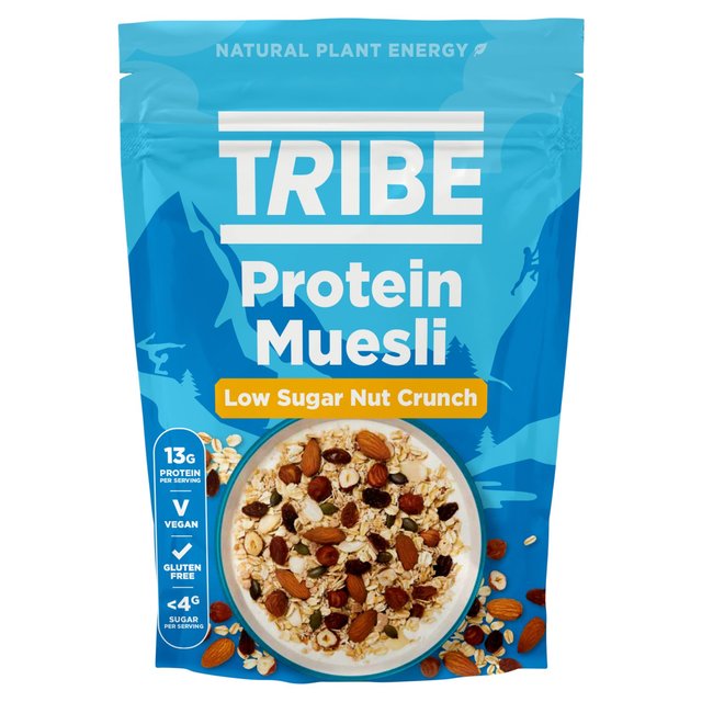 TRIBE Protein Muesli - Low Sugar Nut Crunch   400g GOODS M&S   