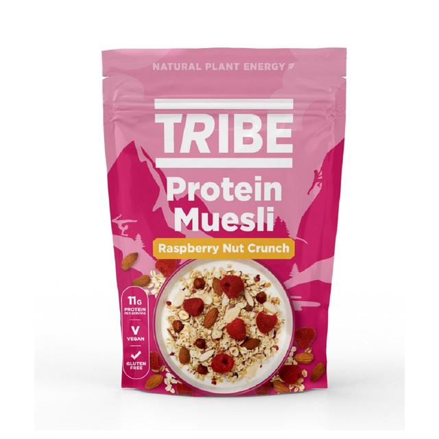 TRIBE Protein Muesli - Raspberry Nut Crunch   400g GOODS M&S   