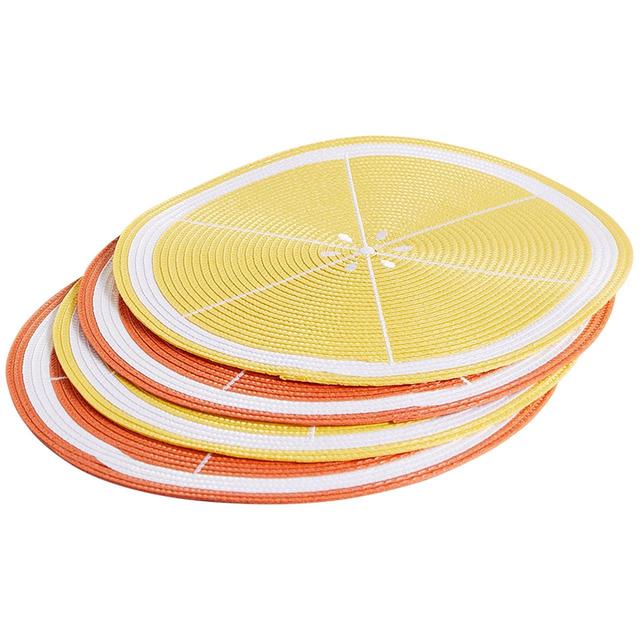 M&S Pack of 4 Fruit Placemats 1SIZE Multi   4 per pack