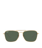 Ray-Ban Gold-Tone Square Sunglasses