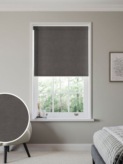 Next Next Hollis Made to Measure Roller Blind in Mushroom Natural- Buy online at McGrocer